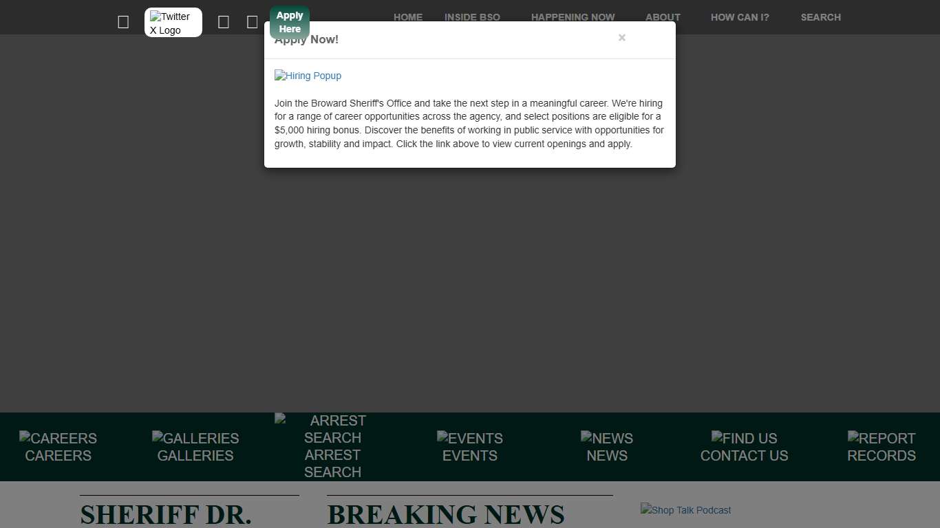 Sheriff.org Home Broward Sheriff's Office