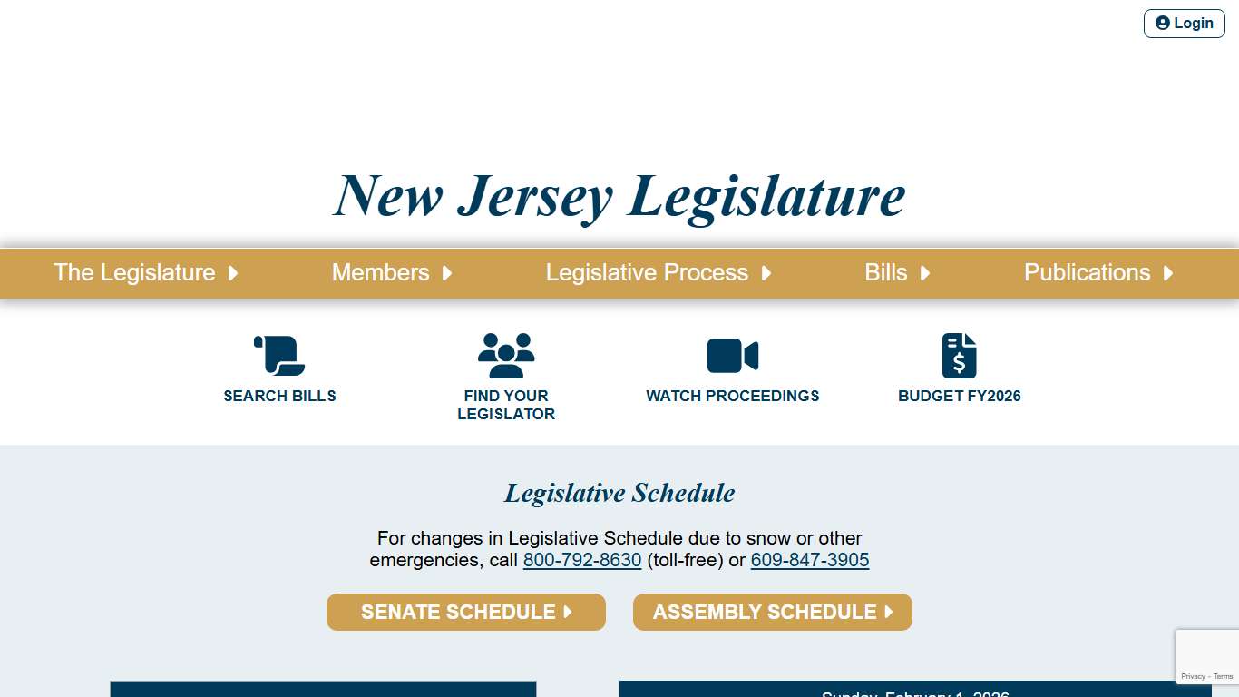NJ Legislature